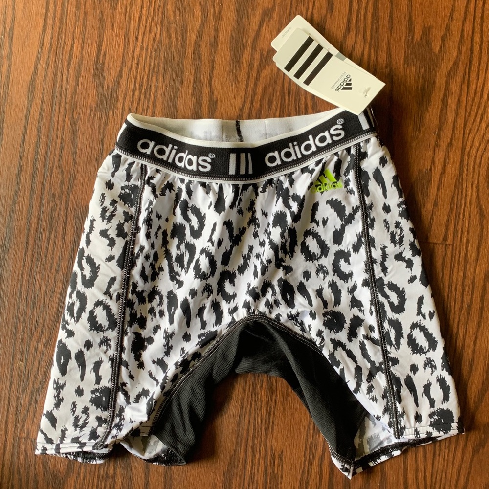 Adidas skin tight biker shorts